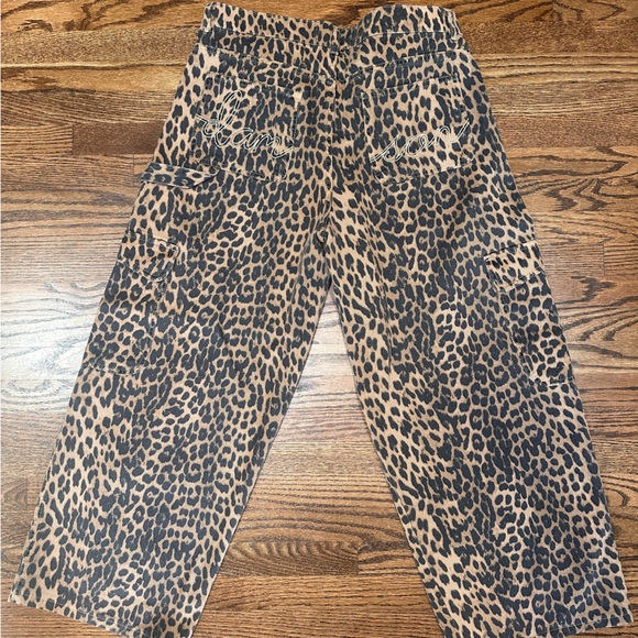 Leopard Cargo Pants by Damson Madder - US 10 - Picture 11 of 14